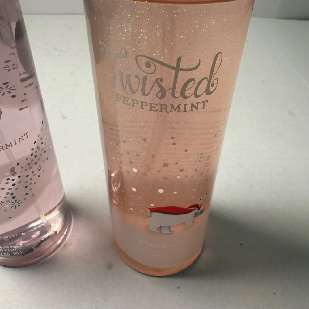 Bath & Body Works TWISTED PEPPERMINT Fine Fragrance Mist Body Spray